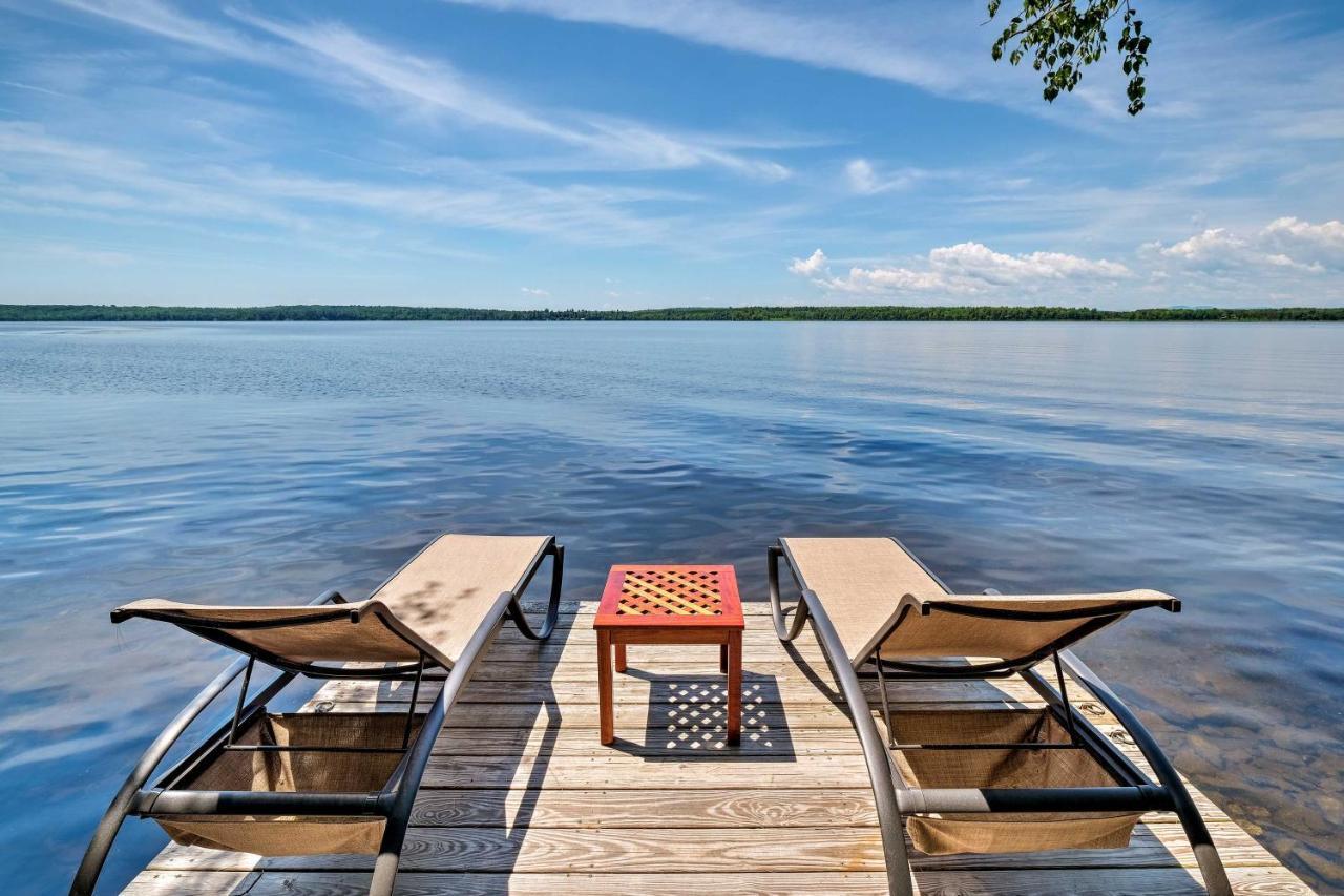 Cozy Lakefront Madison Cabin With Dock And Kayaks Vila Exterior foto