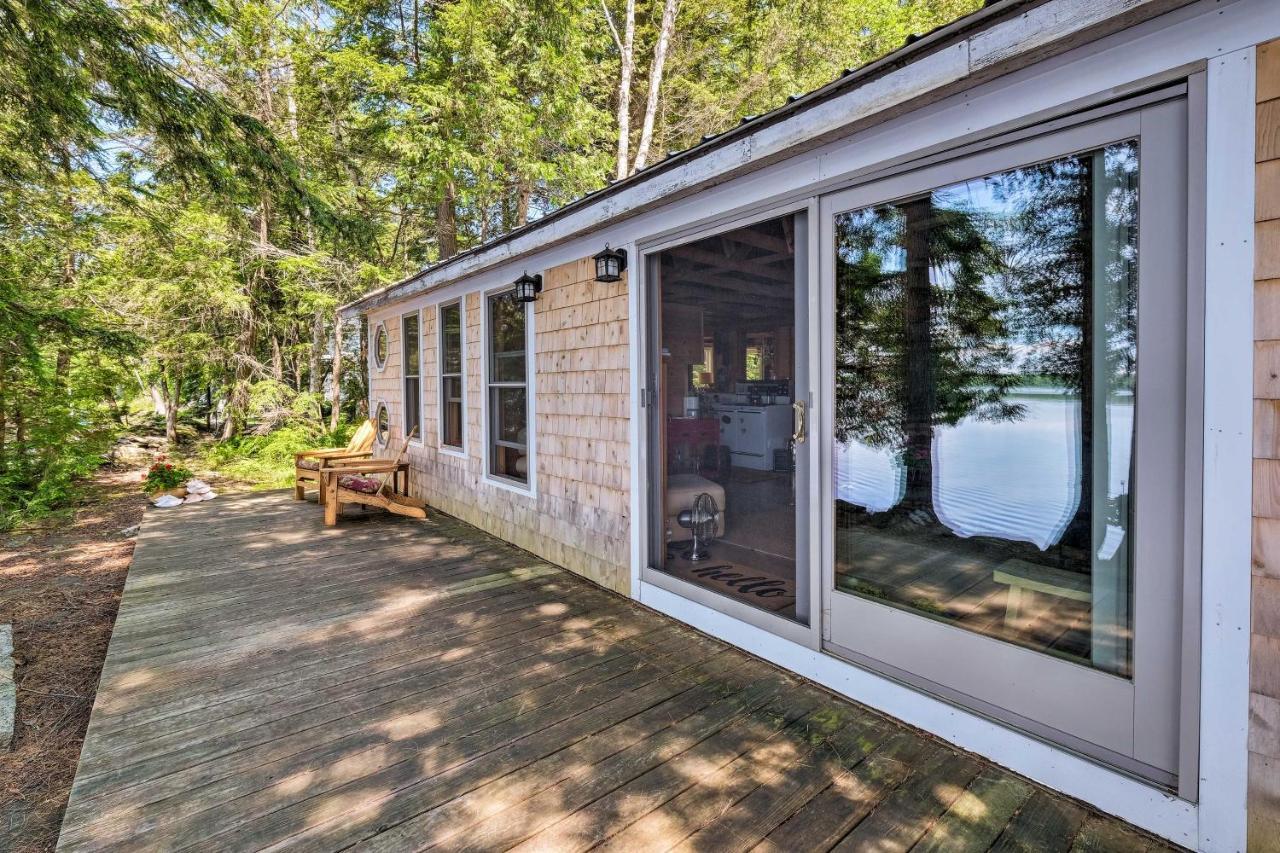 Cozy Lakefront Madison Cabin With Dock And Kayaks Vila Exterior foto